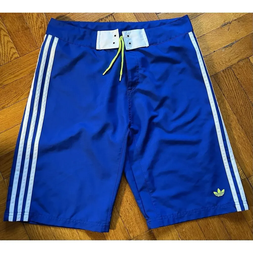 Adidas Wake Board Shorts Swim Trunks Boys Teen Youth XL Big Logo Spellout Beach